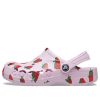 Crocs (GS) Baya Mevsimlik Baskılı Ayakkabı “Pembe Kırmızı” 207657-6GD
