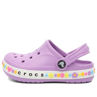 Crocs (GS) Bayaband Charm Band Clugs “Orchid” 208101-5PR