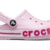 Crocs (GS) Bayaband Clog “Pembe Beyaz” 207019-6TG