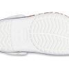 Crocs (GS) Bayaband Gökkuşağı Simli Ayakkabı “Beyaz Kırmızı” 209731-100