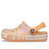 Crocs (GS) Bayaband Mevsimlik Baskılı Ayakkabı “Turuncu Beyaz” 206178-801