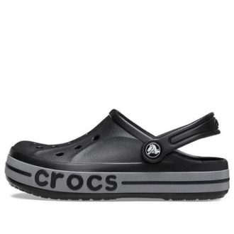 Crocs (GS) Bayaband Yansıtıcı Bantlı Terlik “Siyah Gri” 209213-001