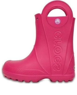 Crocs (GS) Candy Pink Handle It Yağmur Botları “Pembe” 12803-6X0