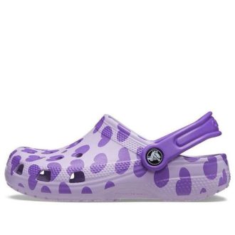 Crocs (GS) Classic Easy Icon Clugs “Mor” 207599-530