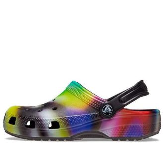 Crocs (GS) Classic Solarized Clogs “Siyah Çok Renkli” 207587-0C4