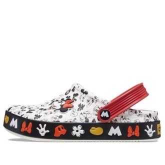 Crocs (GS) Classic x Mickey Mouse Terlik “Beyaz Kırmızı Siyah” 208866-100