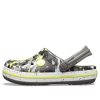 Crocs (GS) Crocband Camo Baskılı Ayakkabı “Gri Siyah Sarı” 205301-0ED