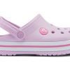 Crocs (GS) Crocband Clog “Pembe Beyaz” 207006-6GD