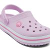 Crocs (GS) Crocband Clog “Pembe Beyaz” 207006-6GD