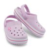Crocs (GS) Crocband Clog “Pembe Beyaz” 207006-6GD
