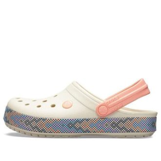Crocs (GS) Crocband Gallery Clugs “Beyaz Pembe” 205166-1AS