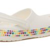 Crocs (GS) Crocband Gem Band Clogs “Beyaz Çok Renkli” 207605-100