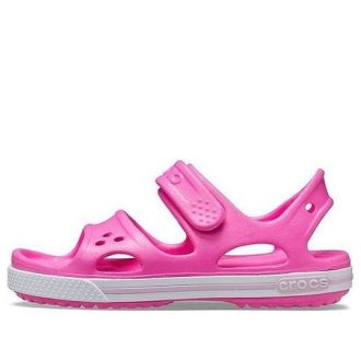 Crocs (GS) Crocband II Sandaletler “Pembe Beyaz” 14854-6QQ