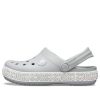 Crocs (GS) Crocband Logo Mania Terlik “Gri Gümüş” 205992-00J