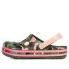 Crocs (GS) Crocband Çok Grafikli Terlik “Yeşil Pembe” 205532-737