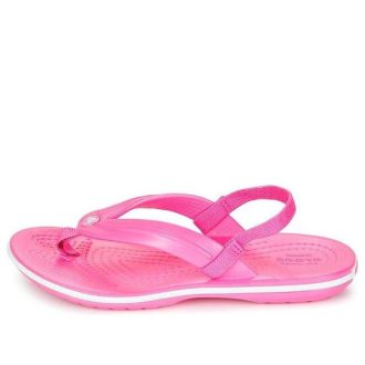 Crocs (GS) Crocband Parmak Arası Terlik “Elektrik Pembesi” 205777-6QQ
