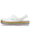 Crocs (GS) Crocband Rainbow Ayakkabı “Beyaz Çok Renkli” 206751-100