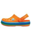 Crocs (GS) Crocband Rainbow Bantlı Takunya “Turuncu Mavi” 205205-80O