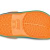 Crocs (GS) Crocband Rainbow Bantlı Takunya “Turuncu Mavi” 205205-80O