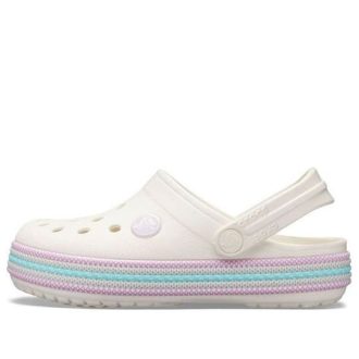 Crocs (GS) Crocband Sport Cord Clogs “Beyaz” 205899-159