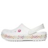 Crocs (GS) Crocband Stretch Kolye Clog “Beyaz Çok Renkli” 208269-94S