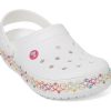 Crocs (GS) Crocband Stretch Kolye Clog “Beyaz Çok Renkli” 208269-94S