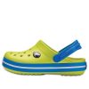 Crocs (GS) Crocband Yuvarlak Burunlu Ayakkabı “Sarı Mavi” 204537-73E