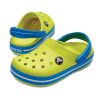 Crocs (GS) Crocband Yuvarlak Burunlu Ayakkabı “Sarı Mavi” 204537-73E
