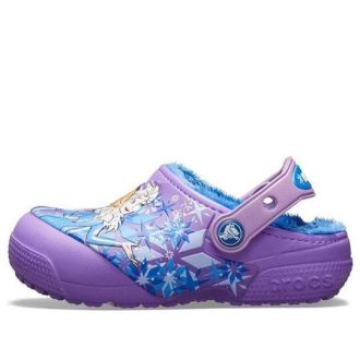 Crocs (GS) Fun Lab Astarlı Frozen Ayakkabı “Mor Mavi” 205292-510