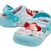 Crocs (GS) Fun Lab Disney Küçük Denizkızı Terlikleri “Gök Mavisi Beyaz” 206281-4O9