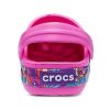 Crocs (GS) Fun Lab Çok Amaçlı Kelebek Bantlı Hafif Terlik “Pembe Mavi” 206158-6QQ