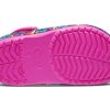 Crocs (GS) Fun Lab Çok Amaçlı Kelebek Bantlı Hafif Terlik “Pembe Mavi” 206158-6QQ