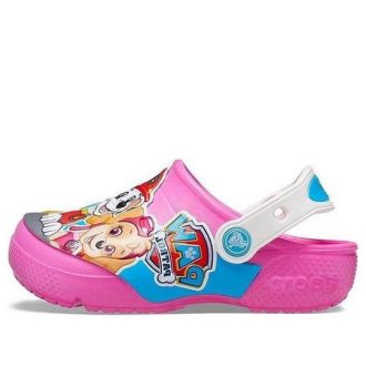 Crocs (GS) Fun Lab Paw Patrol Terlik “Pembe Beyaz Çok Renkli” 206276-6QQ