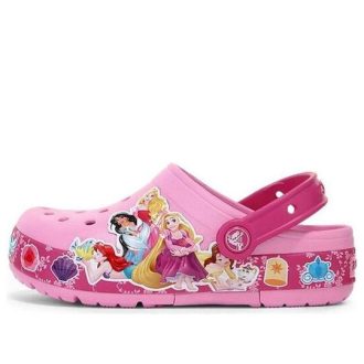 Crocs (GS) Fun Lab Princess Band Light Terlik “Pembe” 205496-6I2