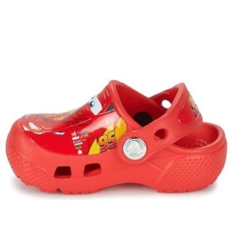 Crocs (GS) FunLab Cars Terlik “Kırmızı Sarı” 204116-8C1