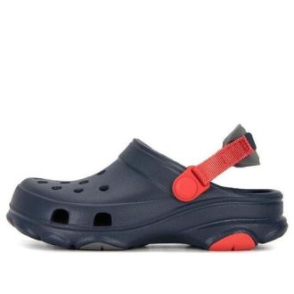 Crocs (GS) Her Araziye Uygun Ayakkabı “Lacivert Kırmızı” 207458-410