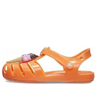 Crocs (GS) Isabella Charm Sandaletler “Turuncu” 208445-83I