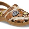 Crocs (GS) Jurassic World Classic “Kahverengi Beyaz” 208860-202