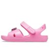 Crocs (GS) Klasik Çapraz Askılı Charm Sandaletler “Pembe” 206947-669