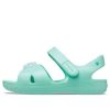 Crocs (GS) Klasik Çapraz Askılı Charm Sandaletler “Turkuaz” 206947-3U3