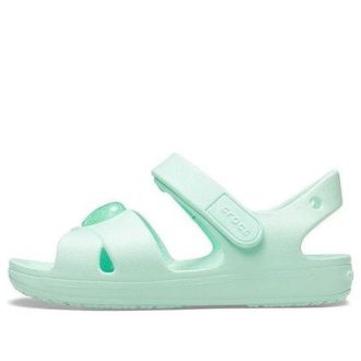 Crocs (GS) Klasik Çapraz Askılı Sandaletler “Nane Yeşili” 206245-3TI