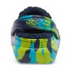 Crocs (GS) Klasik Astarlı Mermer Desenli Takunya “Mavi Tie Dye” 207238-4HQ