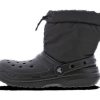 Crocs (GS) Klasik Astarlı Neo Şişme Botlar “Core Black” 207940-001