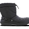 Crocs (GS) Klasik Astarlı Neo Şişme Botlar “Core Black” 207940-001