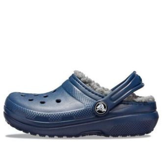 Crocs (GS) Klasik Astarlı Simli Terlik “Mavi” 207010-459