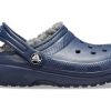 Crocs (GS) Klasik Astarlı Simli Terlik “Mavi” 207010-459