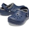 Crocs (GS) Klasik Astarlı Simli Terlik “Mavi” 207010-459