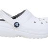 Crocs (GS) Klasik Astarlı Tığ Ayakkabısı “Beyaz” 207010-10M