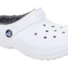 Crocs (GS) Klasik Astarlı Tığ Ayakkabısı “Beyaz” 207010-10M