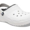 Crocs (GS) Klasik Astarlı Takunya “Beyaz Gri” 207009-10M
